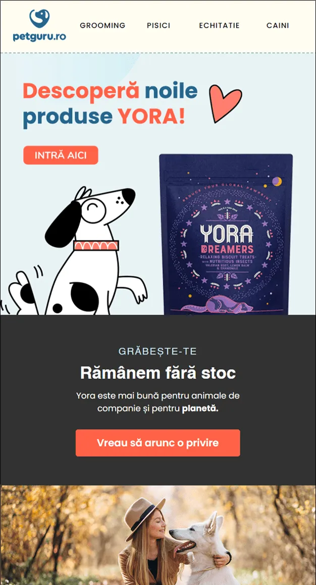Email example